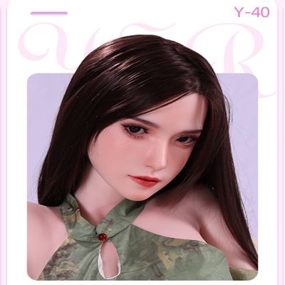 Buy Silicone Sex Doll Heads With Tiny Rosebud Mouth For Blowjob 100% Waterproof online manufacture