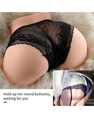 US Warehouse TPE Realistic MINI Asia 128cm Grey Shoulder Top and Denim Skirt Big Boobs Sex Doll-MARCY