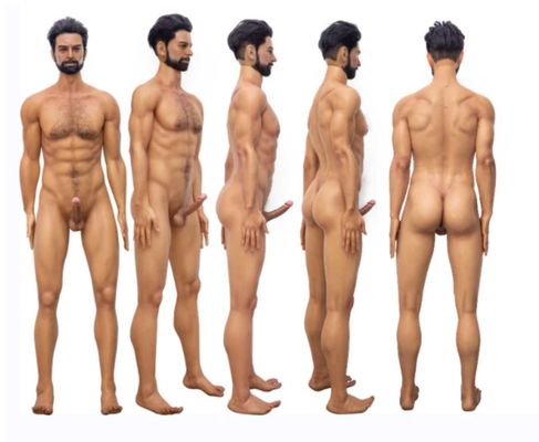 Powerful Arms Muscular 176cm Silicone Male Love Sex Doll-MARCY